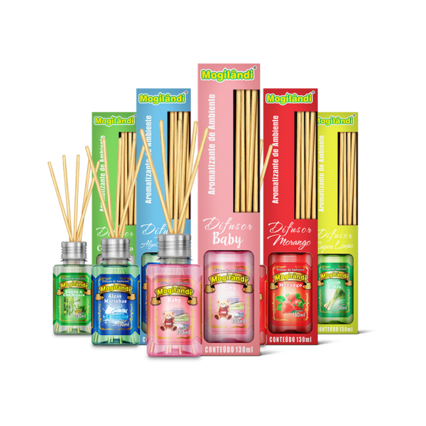 Difusor de Ambientes 130ml - MOGILÂNDI